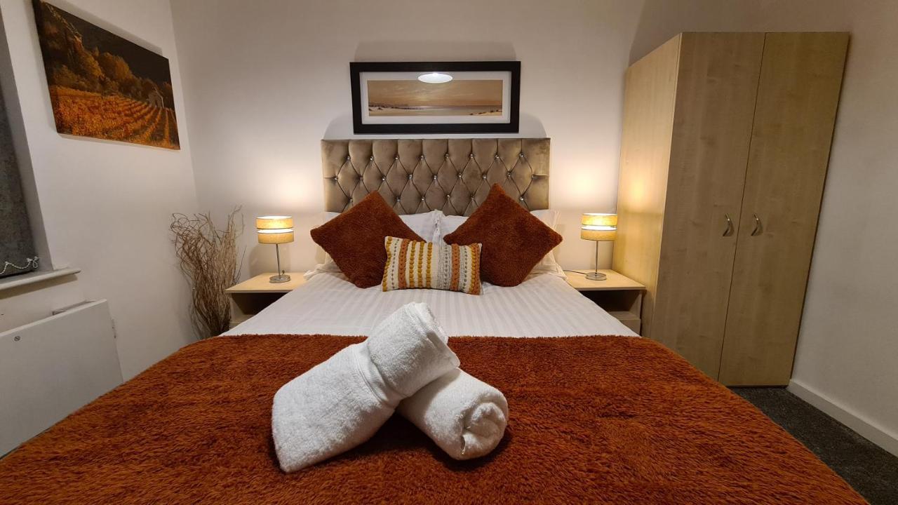 Luxury 2 Bed Apt With Free Wi-Fi & Parking Manchester Ngoại thất bức ảnh